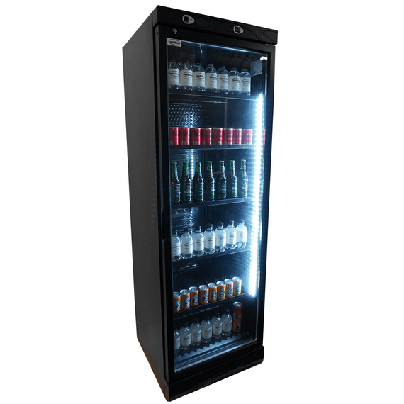 Combisteel Kühlschrank 1 Glastür 382L Schwarz Keine Canopy 4 Combisteel Kühlschrank 1 Glastür 382L Schwarz Keine Canopy