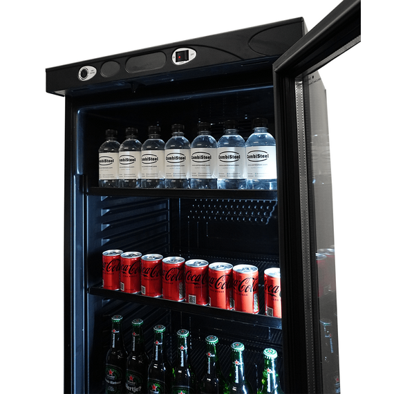 Combisteel Kühlschrank 1 Glastür 382L Schwarz Keine Canopy 6 Combisteel Kühlschrank 1 Glastür 382L Schwarz Keine Canopy