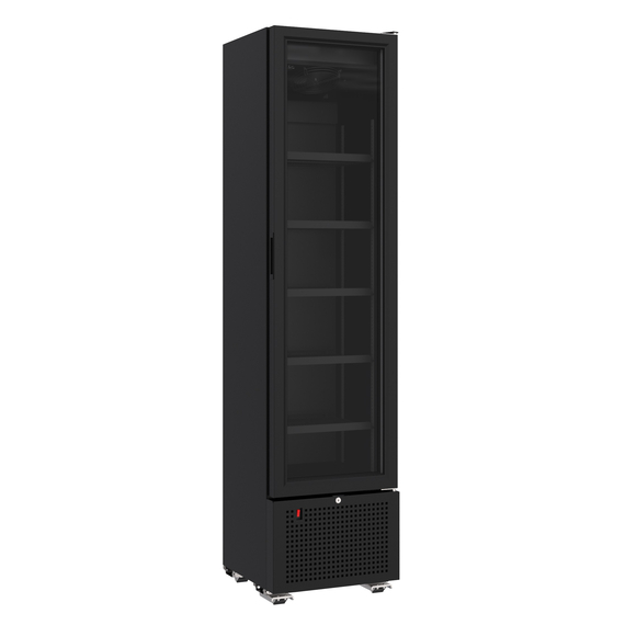 Combisteel Kühlschrank 1 Glastür Schwarz 221L Combisteel Kühlschrank 1 Glastür Schwarz 221L