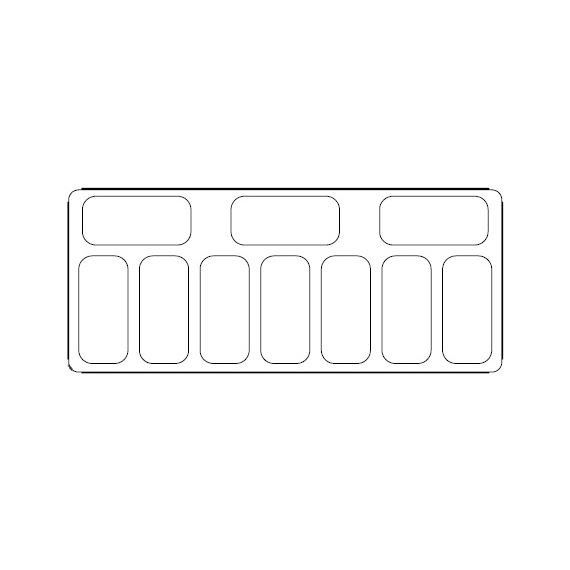 Combisteel Speiseisvitrine Curacao 10X5 Ltr 3 Combisteel Speiseisvitrine Curacao 10X5 Ltr