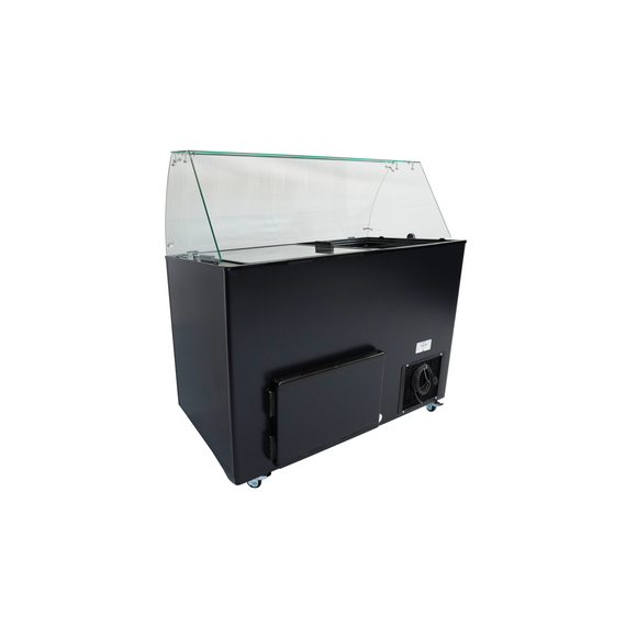 Combisteel Speiseisvitrine Java Schwarz 8X5 Ltr 9 Combisteel Speiseisvitrine Java Schwarz 8X5 Ltr