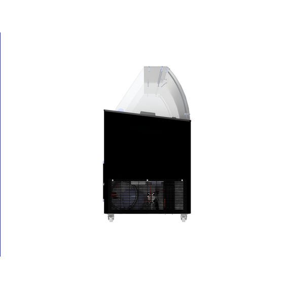 Combisteel Speiseisvitrine Tenerife Schwarz 10X5 Ltr 2 Combisteel Speiseisvitrine Tenerife Schwarz 10X5 Ltr