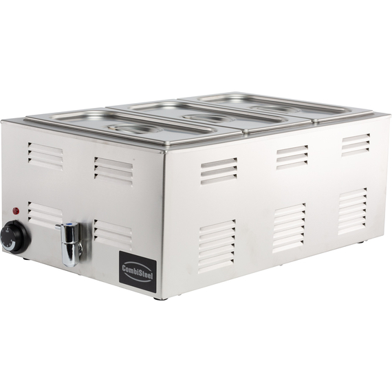Combisteel Bain-Marie mit Ablasshahn 3 Combisteel Bain-Marie mit Ablasshahn