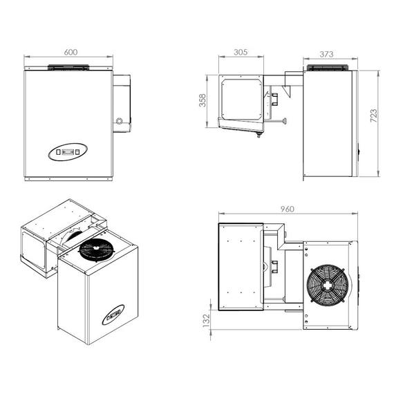 Combisteel Kühlaggregate Huckepack 9,1-13 M3 1 Combisteel Kühlaggregate Huckepack 9,1-13 M3