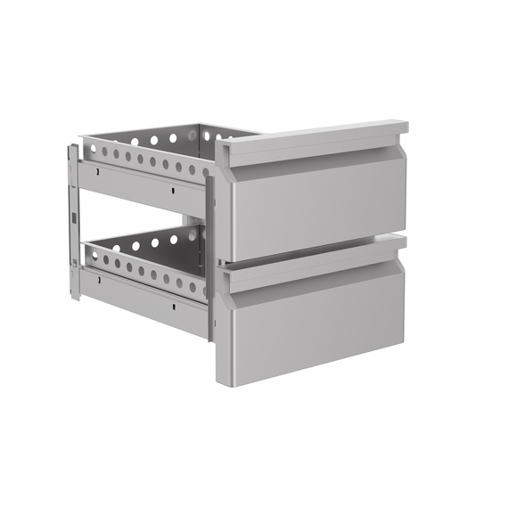 Combisteel Pro Line Schubladenblock 1/2 7489.5075 - 7489.5080 - 7489.5082 Combisteel Pro Line Schubladenblock 1/2 7489.5075 - 7489.5080 - 7489.5082