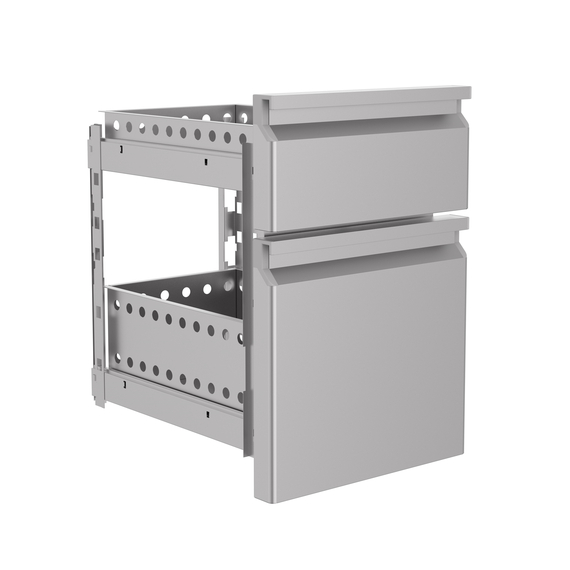 Combisteel Pro Line Schubladenblock 2/3 Monoblock Soft Closing Combisteel Pro Line Schubladenblock 2/3 Monoblock Soft Closing
