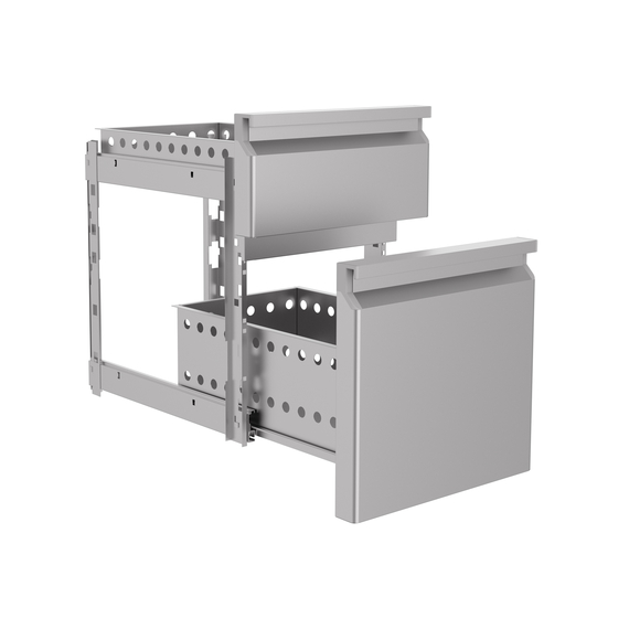 Combisteel Pro Line Schubladenblock 2/3 Monoblock Soft Closing 1 Combisteel Pro Line Schubladenblock 2/3 Monoblock Soft Closing