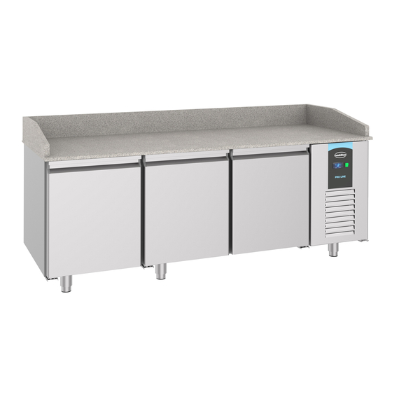 Combisteel Pro Line Pizzatisch mit 3 Türen Combisteel Pro Line Pizzatisch mit 3 Türen