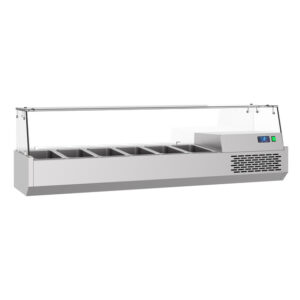 Combisteel Pro Line Aufsatzvitrine 6X 1/3 Gn