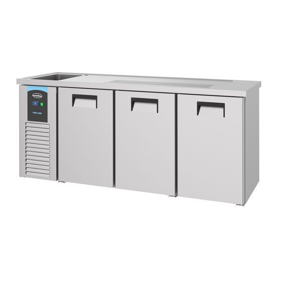 Combisteel Biertheke 3 Türen 1L Combisteel Biertheke 3 Türen 1L