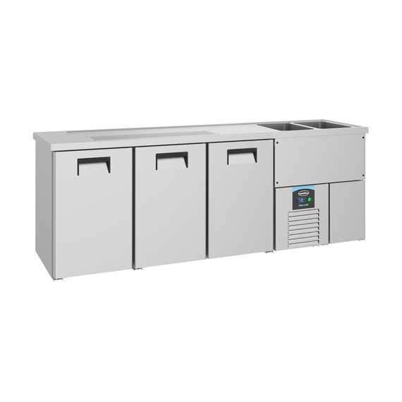 Combisteel Biertheke 3 Türen 2R Combisteel Biertheke 3 Türen 2R