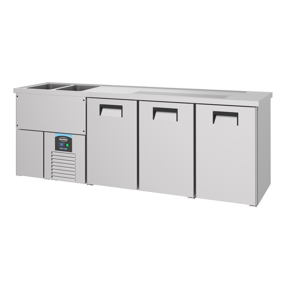Combisteel Biertheke 3 Türen 2L Combisteel Biertheke 3 Türen 2L