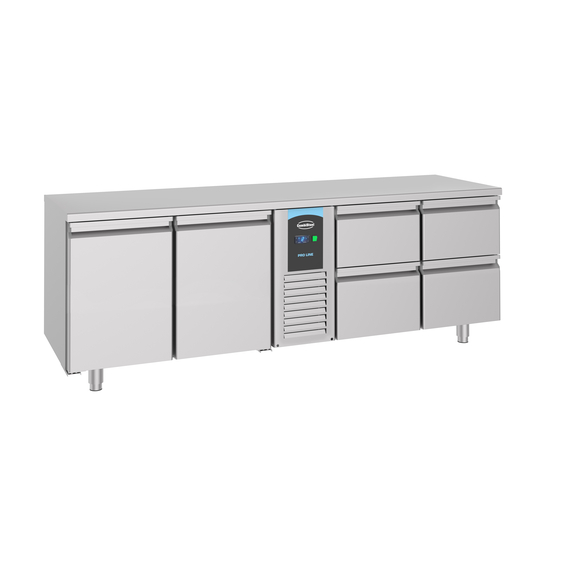 Combisteel Pro Line 700 Kühltisch 2 Türen Und 4 Schubladen Monoblock Energy Line Combisteel Pro Line 700 Kühltisch 2 Türen Und 4 Schubladen Monoblock Energy Line