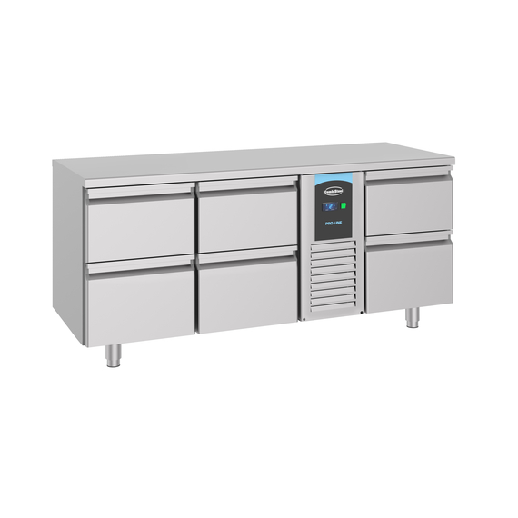 Combisteel Pro Line 700 Kühltisch 6 Schubladen Monoblock Energy Line Combisteel Pro Line 700 Kühltisch 6 Schubladen Monoblock Energy Line