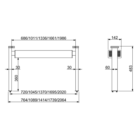 Combisteel Beleuchtungselement 5/1 1 Combisteel Beleuchtungselement 5/1