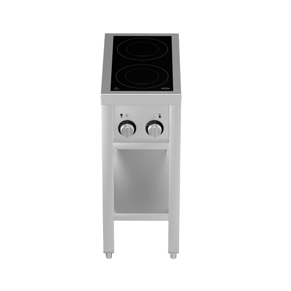 Combisteel Induktionsherd 2 Zones mit Offenem Unterbau 3 Combisteel Induktionsherd 2 Zones mit Offenem Unterbau