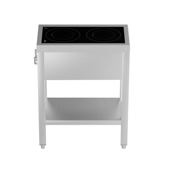 Combisteel Induktionsherd 2 Zones mit Offenem Unterbau 6 Combisteel Induktionsherd 2 Zones mit Offenem Unterbau