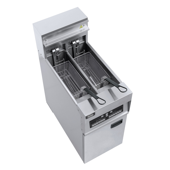 Combisteel Elektro Friteuse 2X 12,5L 2 Combisteel Elektro Friteuse 2X 12,5L