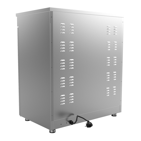 Combisteel Teller Wärmeschrank 2 Türen 5 Combisteel Teller Wärmeschrank 2 Türen