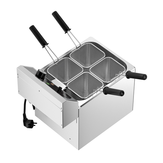 Combisteel Nudelkocher 8L Inkl. Körbe 1 Combisteel Nudelkocher 8L Inkl. Körbe