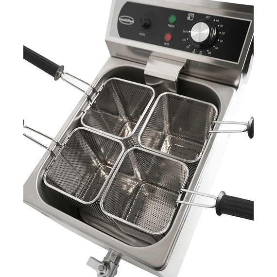 Combisteel Nudelkocher 8L Inkl. Körbe 8 Combisteel Nudelkocher 8L Inkl. Körbe