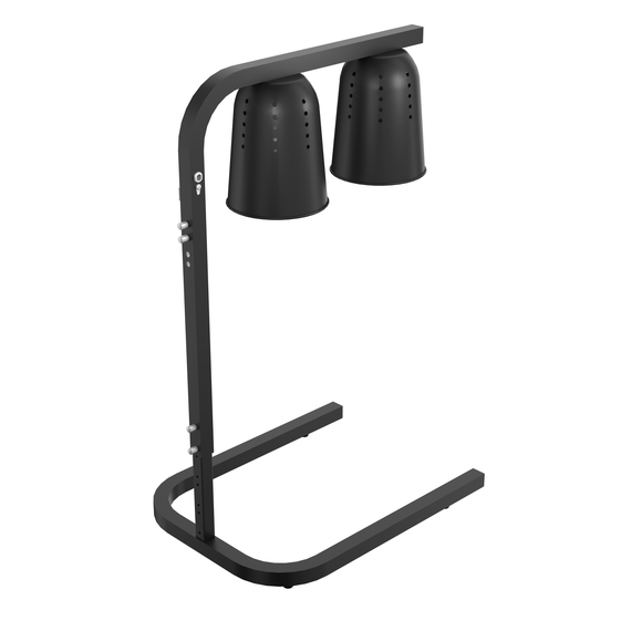 Combisteel Wärmelampe Schwarz 1 Combisteel Wärmelampe Schwarz