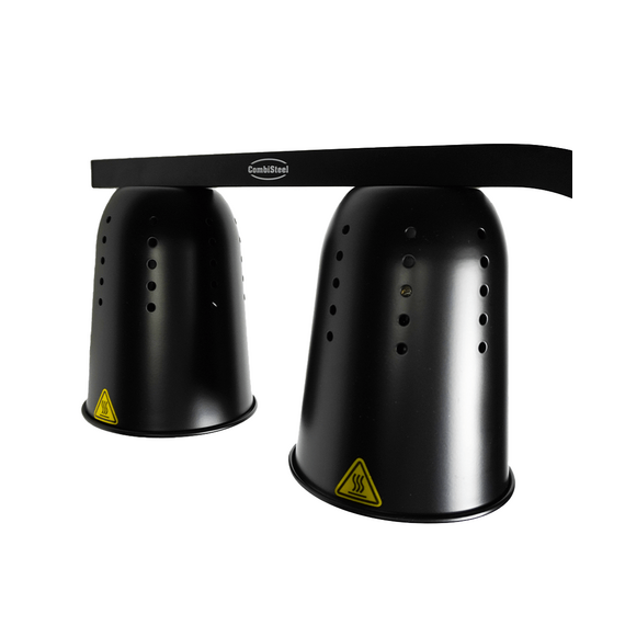 Combisteel Wärmelampe Schwarz 4 Combisteel Wärmelampe Schwarz