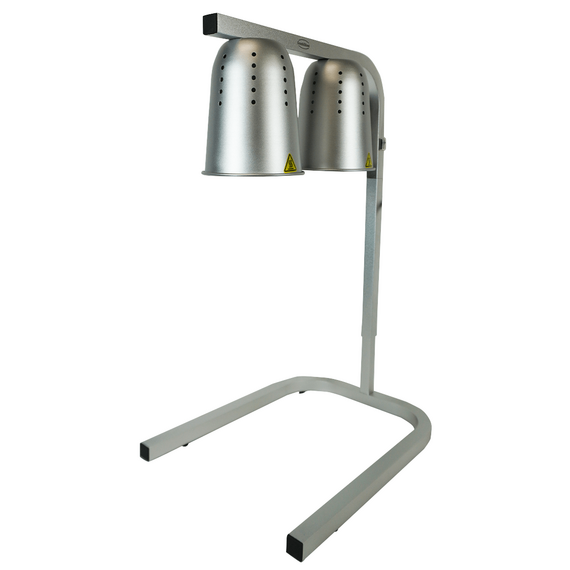 Combisteel Wärmelampe Schwarz Silber 3 Combisteel Wärmelampe Schwarz Silber