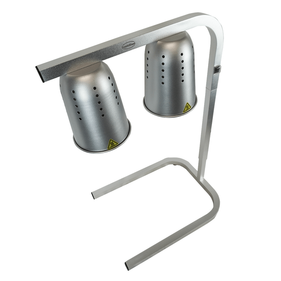 Combisteel Wärmelampe Schwarz Silber 5 Combisteel Wärmelampe Schwarz Silber