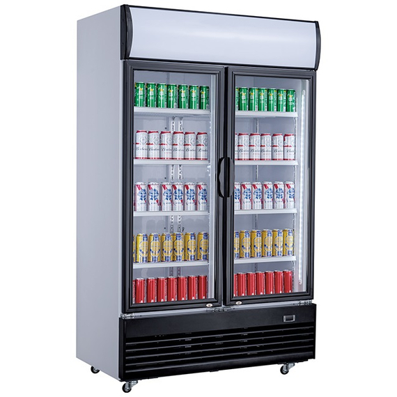 Combisteel Kühlschrank 2 Glastüren 800L Combisteel Kühlschrank 2 Glastüren 800L