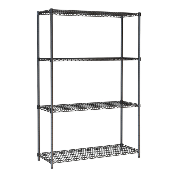Combisteel Wandbretter 4 Levels 1200 Schwarz Selbstmontage Combisteel Wandbretter 4 Levels 1200 Schwarz Selbstmontage