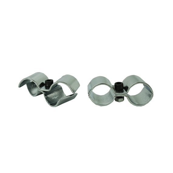 Combisteel Satz mit 2 Chrom Halterungen Zum Verbinden Der Regale für 7530.0005-0010-0015-0020 Combisteel Satz mit 2 Chrom Halterungen Zum Verbinden Der Regale für 7530.0005-0010-0015-0020