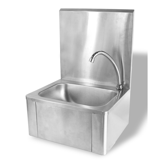 Combisteel Knie Bedientes Handwaschbecken – Breite 400 – Art.-Nr.: 7531.0005 Combisteel Knie Bedientes Handwaschbecken – Breite 400 – Art.-Nr.: 7531.0005