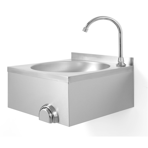 Combisteel Knie Bedientes Handwaschbecken – Breite 400 – Art.-Nr.: 7531.0010 Combisteel Knie Bedientes Handwaschbecken – Breite 400 – Art.-Nr.: 7531.0010