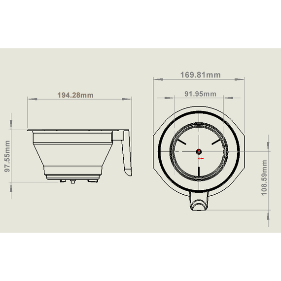 Combisteel Kaffeefilterhalter 1 Combisteel Kaffeefilterhalter