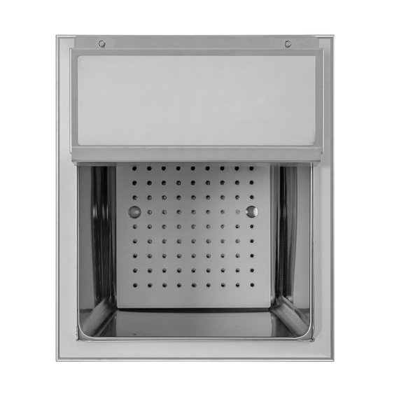 Combisteel Edelstahl Einbau Eisbehälter – Breite 380 1 Combisteel Edelstahl Einbau Eisbehälter – Breite 380