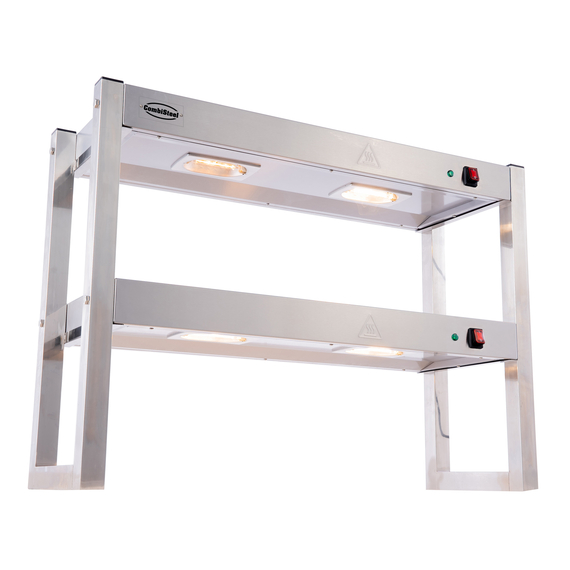 Combisteel Aufsatzbord Halogen Beheizt 2 Stufig 900 Selbstmontage 2 Combisteel Aufsatzbord Halogen Beheizt 2 Stufig 900 Selbstmontage