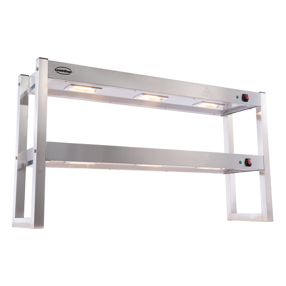 Combisteel Aufsatzbord Halogen Beheizt 2 Stufig 1200 Selbstmontage 2 Combisteel Aufsatzbord Halogen Beheizt 2 Stufig 1200 Selbstmontage