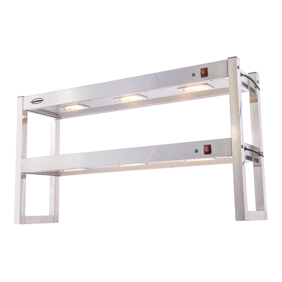 Combisteel Aufsatzbord Halogen Beheizt 2 Stufig 1200 Selbstmontage 3 Combisteel Aufsatzbord Halogen Beheizt 2 Stufig 1200 Selbstmontage