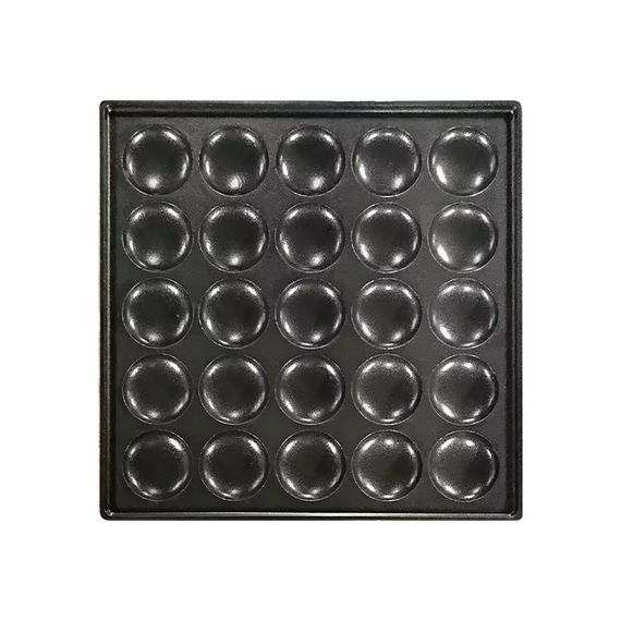 Combisteel Poffertjes Waffeleisen 25St Ø4,5Cm 6 Combisteel Poffertjes Waffeleisen 25St Ø4,5Cm