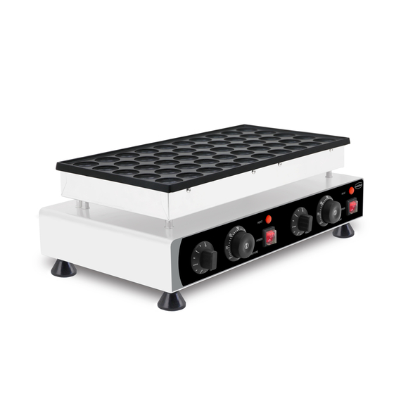 Combisteel Poffertjes Waffeleisen 50St Ø4,3Cm 2 Combisteel Poffertjes Waffeleisen 50St Ø4,3Cm