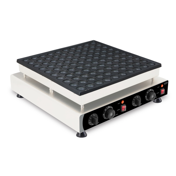 Combisteel Poffertjes Waffeleisen 100St Ø4Cm 3 Combisteel Poffertjes Waffeleisen 100St Ø4Cm