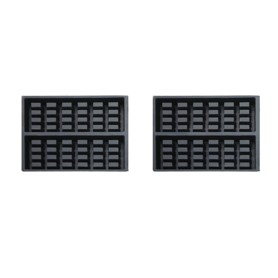 Combisteel Rotierendes Waffeleisen 2St Brüssel Waffel 2 Combisteel Rotierendes Waffeleisen 2St Brüssel Waffel