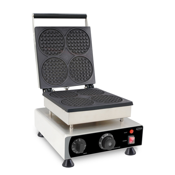 Combisteel Waffeleisen 4St Runde Waffeln 1 Combisteel Waffeleisen 4St Runde Waffeln