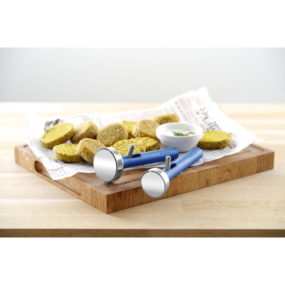Stöckel Falafelportionierer 1/70, Blau, ⌀40x150mm 2 Stöckel Falafelportionierer 1/70, Blau, ⌀40x150mm