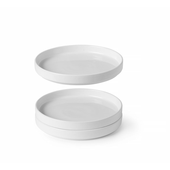 Hendi Teller Oslo, mit hohem Rand, Oslo, Weiß, ⌀240x(H)26mm 2 Hendi Teller Oslo, mit hohem Rand, Oslo, Weiß, ⌀240x(H)26mm
