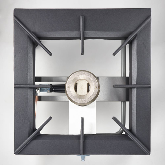 Stalgast Edelstahl Gas-Hockerkocher Top Power mit einem Brenner, 11kW, G30, 567x607x394 mm 5 Stalgast Edelstahl Gas-Hockerkocher Top Power mit einem Brenner, 11kW, G30, 567x607x394 mm