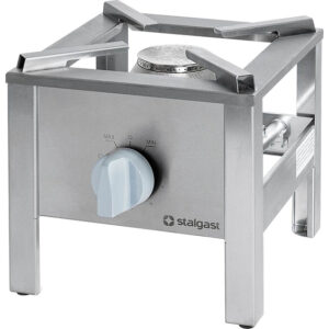 Stalgast Edelstahl Gas-Hockerkocher STANDARD - G30, 340x640x340 mm (BxTxH)