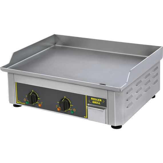 ROLLER GRILL Elektro-Griddleplatte, Edelstahl-Grillfläche, zwei Heizzonen, Abmessung 600x450x190 mm (BxTxH), 3,5 kW ROLLER GRILL Elektro-Griddleplatte, Edelstahl-Grillfläche, zwei Heizzonen, Abmessung 600x450x190 mm (BxTxH), 3,5 kW