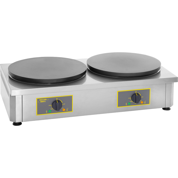 ROLLER GRILL Doppel-Elektro-Crêpesgerät, Platten Ø 400 mm ROLLER GRILL Doppel-Elektro-Crêpesgerät, Platten Ø 400 mm